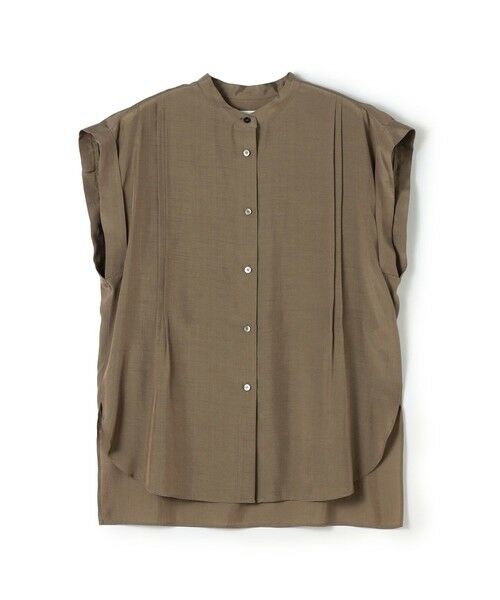 TOMORROWLAND / トゥモローランド シャツ・ブラウス | シルキーブロード オーバーシャツブラウス（47 ブラウン）