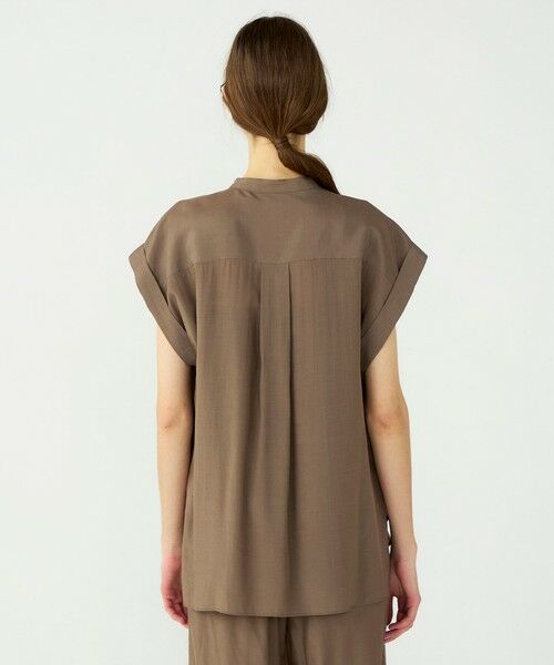 TOMORROWLAND / トゥモローランド シャツ・ブラウス | シルキーブロード オーバーシャツブラウス | 詳細4