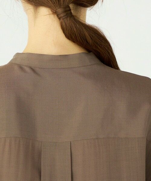 TOMORROWLAND / トゥモローランド シャツ・ブラウス | シルキーブロード オーバーシャツブラウス | 詳細6