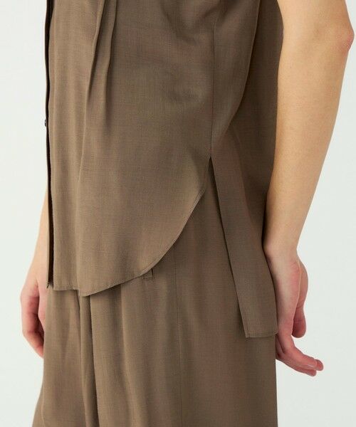 TOMORROWLAND / トゥモローランド シャツ・ブラウス | シルキーブロード オーバーシャツブラウス | 詳細8