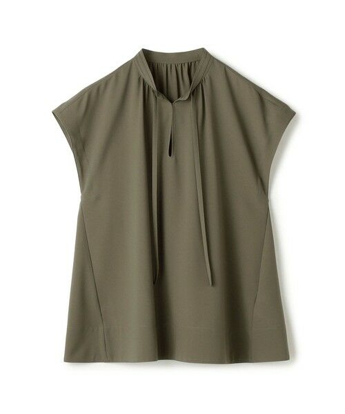 TOMORROWLAND / トゥモローランド シャツ・ブラウス | 【WEB先行予約】サブレジョーゼット スキッパーブラウス（57 カーキ）