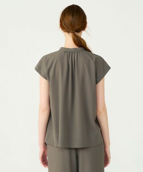 TOMORROWLAND / トゥモローランド シャツ・ブラウス | 【WEB先行予約】サブレジョーゼット スキッパーブラウス | 詳細4