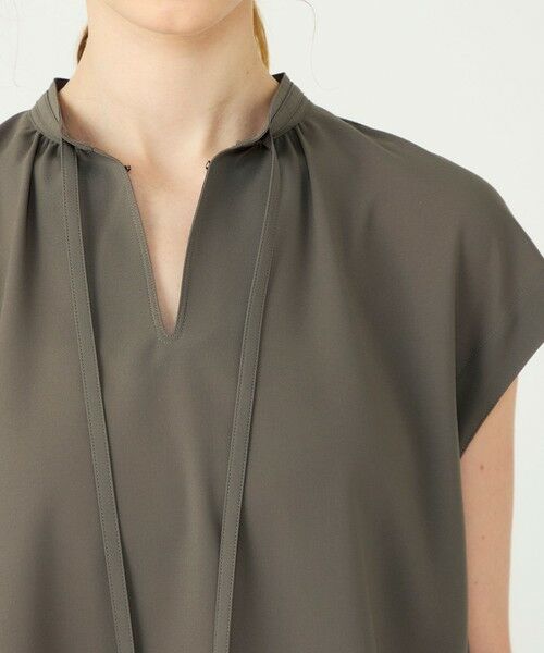 TOMORROWLAND / トゥモローランド シャツ・ブラウス | 【WEB先行予約】サブレジョーゼット スキッパーブラウス | 詳細5