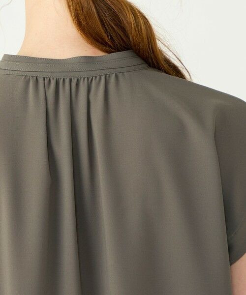 TOMORROWLAND / トゥモローランド シャツ・ブラウス | 【WEB先行予約】サブレジョーゼット スキッパーブラウス | 詳細6