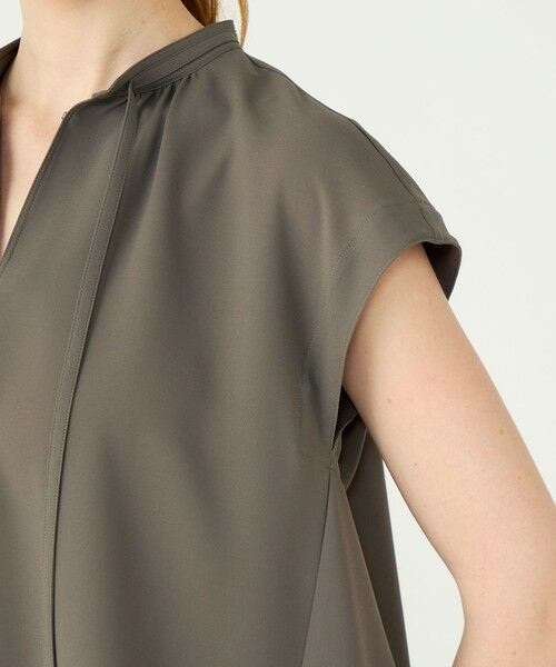 TOMORROWLAND / トゥモローランド シャツ・ブラウス | 【WEB先行予約】サブレジョーゼット スキッパーブラウス | 詳細7