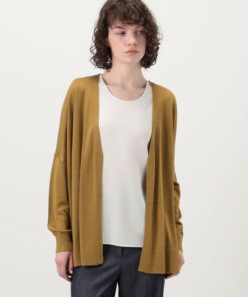 TOMORROWLAND / トゥモローランド カーディガン・ボレロ | エヴァーシルク ワイドカーディガン | 詳細2