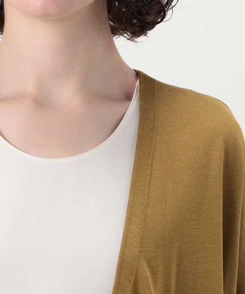 TOMORROWLAND / トゥモローランド カーディガン・ボレロ | エヴァーシルク ワイドカーディガン | 詳細5