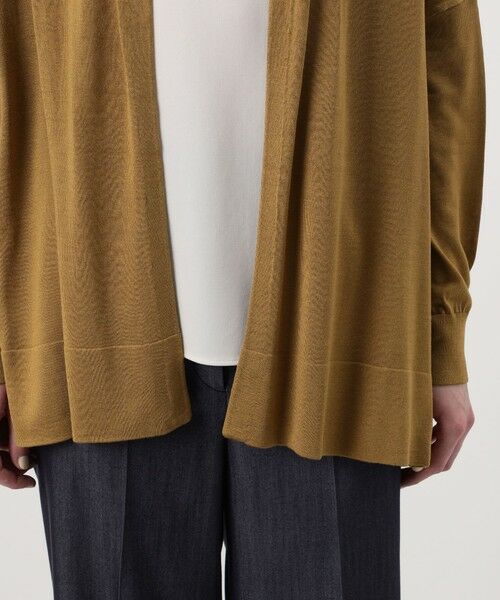 TOMORROWLAND / トゥモローランド カーディガン・ボレロ | エヴァーシルク ワイドカーディガン | 詳細8