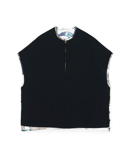 TOMORROWLAND / トゥモローランド ニット・セーター | 【別注】manipuri for Ballsey MANIPURI COMBI ワイドプルオーバー（62 ネイビー系）