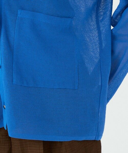 TOMORROWLAND / トゥモローランド カーディガン・ボレロ | ダブルカバーコットンナイロン Vネックカーディガン | 詳細10