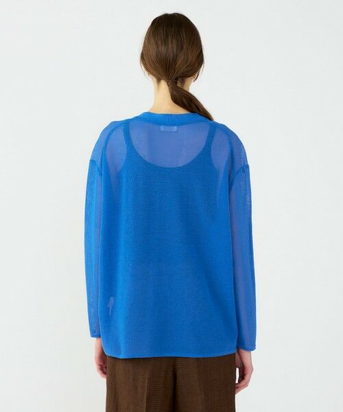 TOMORROWLAND / トゥモローランド カーディガン・ボレロ | ダブルカバーコットンナイロン Vネックカーディガン | 詳細5