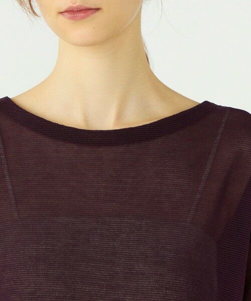 TOMORROWLAND / トゥモローランド ニット・セーター | ダブルカバーコットンナイロン ショートスリーブプルオーバー | 詳細5