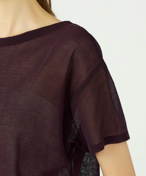 TOMORROWLAND / トゥモローランド ニット・セーター | ダブルカバーコットンナイロン ショートスリーブプルオーバー | 詳細7