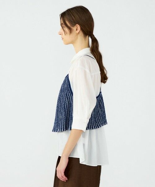 TOMORROWLAND / トゥモローランド その他トップス | ファインファンシーボーダー フレアキャミソール | 詳細3