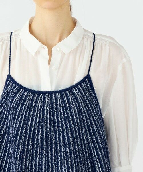 TOMORROWLAND / トゥモローランド その他トップス | ファインファンシーボーダー フレアキャミソール | 詳細5