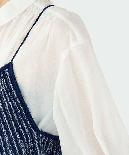 TOMORROWLAND / トゥモローランド その他トップス | ファインファンシーボーダー フレアキャミソール | 詳細7