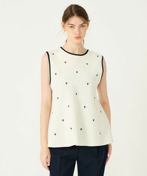 TOMORROWLAND / トゥモローランド ニット・セーター | 【WEB先行予約】ミラノリブ 2-wayノースリーブプルオーバー | 詳細2