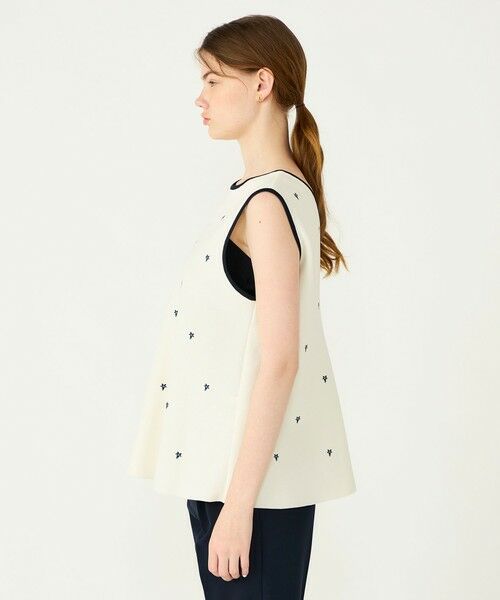 TOMORROWLAND / トゥモローランド ニット・セーター | 【WEB先行予約】ミラノリブ 2-wayノースリーブプルオーバー | 詳細3