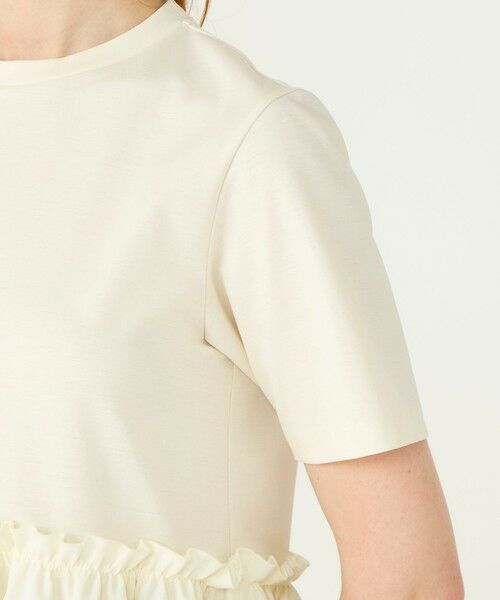 TOMORROWLAND / トゥモローランド Tシャツ | 【WEB限定・先行予約】ジャージーコンビ ペプラムプルオーバー | 詳細7