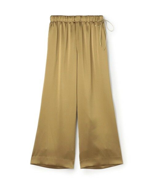 TOMORROWLAND / トゥモローランド その他パンツ | ノーブルサテン ワイドパンツ（45 キャメル）