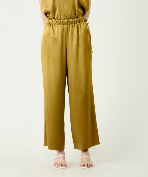 TOMORROWLAND / トゥモローランド その他パンツ | ノーブルサテン ワイドパンツ | 詳細2