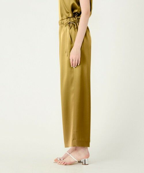 TOMORROWLAND / トゥモローランド その他パンツ | ノーブルサテン ワイドパンツ | 詳細3
