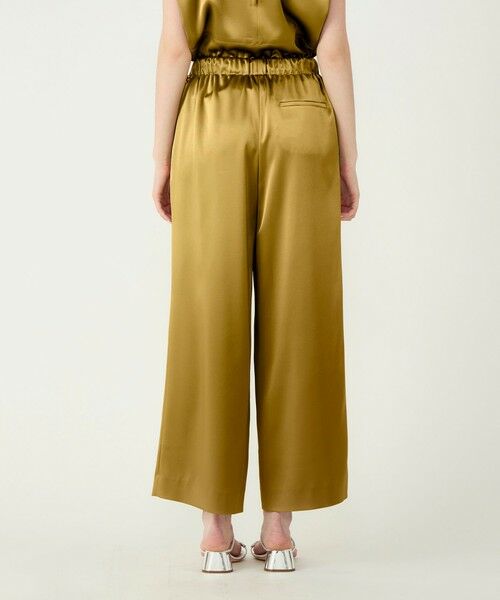 TOMORROWLAND / トゥモローランド その他パンツ | ノーブルサテン ワイドパンツ | 詳細4