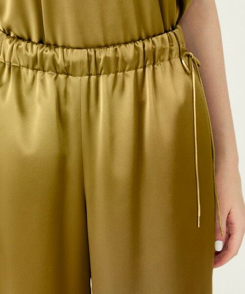 TOMORROWLAND / トゥモローランド その他パンツ | ノーブルサテン ワイドパンツ | 詳細5