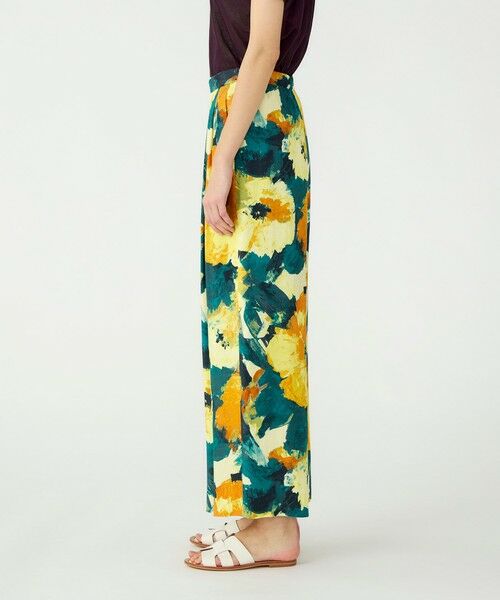 TOMORROWLAND / トゥモローランド その他パンツ | スカンブルフラワープリント タックワイドパンツ | 詳細3