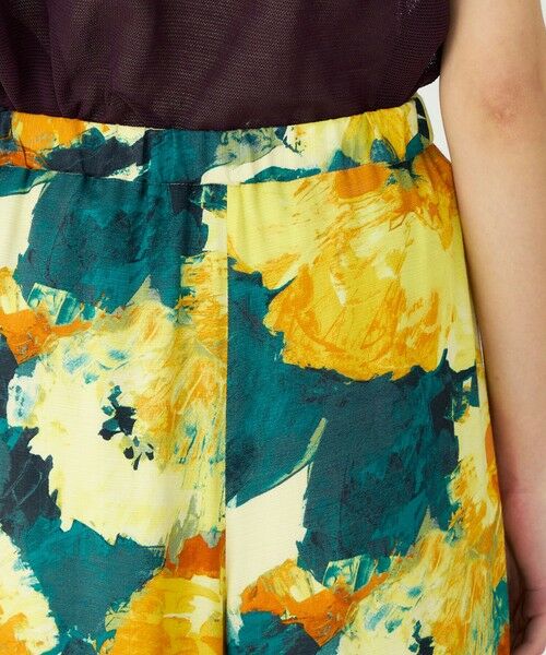 TOMORROWLAND / トゥモローランド その他パンツ | スカンブルフラワープリント タックワイドパンツ | 詳細6