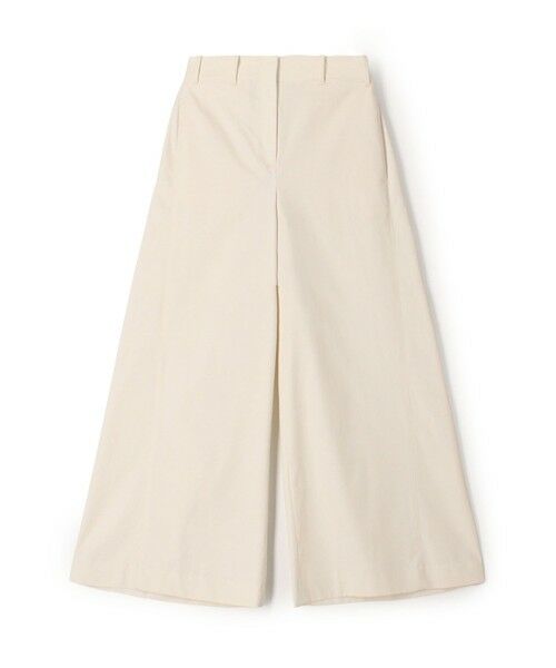 TOMORROWLAND / トゥモローランド その他パンツ | コットンギャバジン ワイドフレアパンツ（11 オフホワイト）