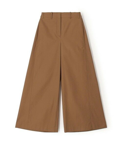 TOMORROWLAND / トゥモローランド その他パンツ | コットンギャバジン ワイドフレアパンツ（45 ブラウン）