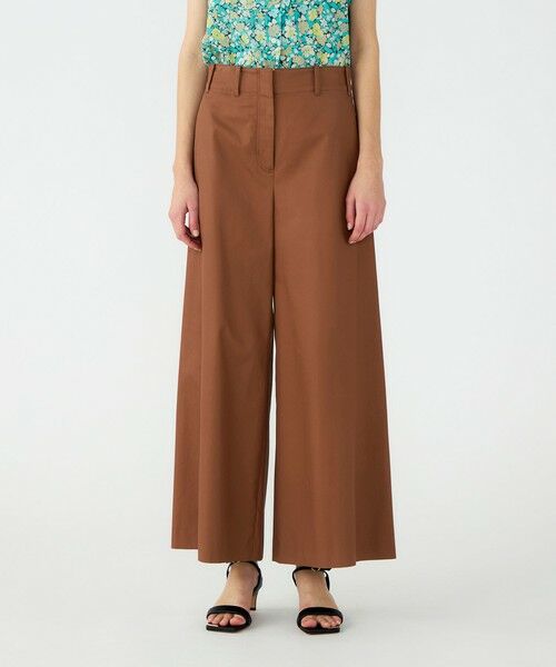 TOMORROWLAND / トゥモローランド その他パンツ | コットンギャバジン ワイドフレアパンツ | 詳細2