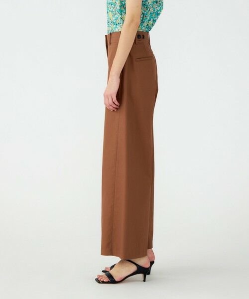 TOMORROWLAND / トゥモローランド その他パンツ | コットンギャバジン ワイドフレアパンツ | 詳細3