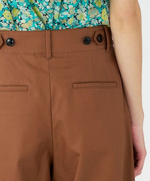 TOMORROWLAND / トゥモローランド その他パンツ | コットンギャバジン ワイドフレアパンツ | 詳細6