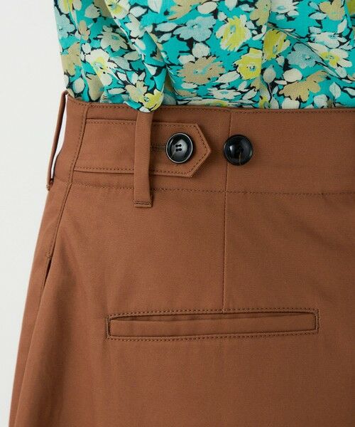 TOMORROWLAND / トゥモローランド その他パンツ | コットンギャバジン ワイドフレアパンツ | 詳細7