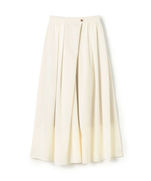 TOMORROWLAND / トゥモローランド その他パンツ | クリスピーシアーボイル フレアキュロットパンツ(11 ホワイト)