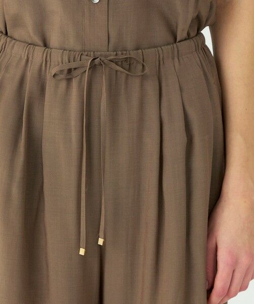 TOMORROWLAND / トゥモローランド その他パンツ | シルキーブロード ドロストワイドパンツ | 詳細5