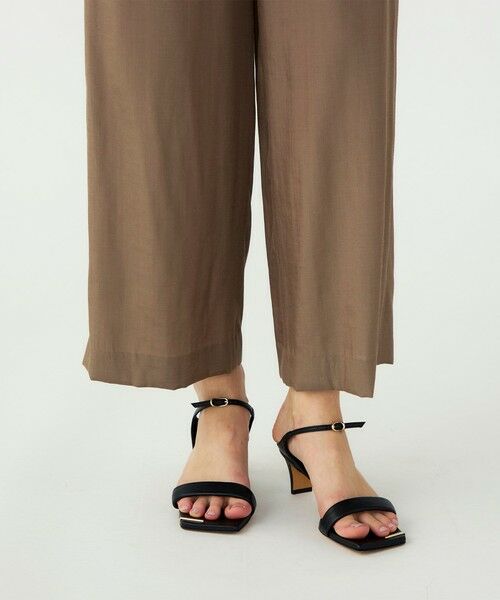 TOMORROWLAND / トゥモローランド その他パンツ | シルキーブロード ドロストワイドパンツ | 詳細8