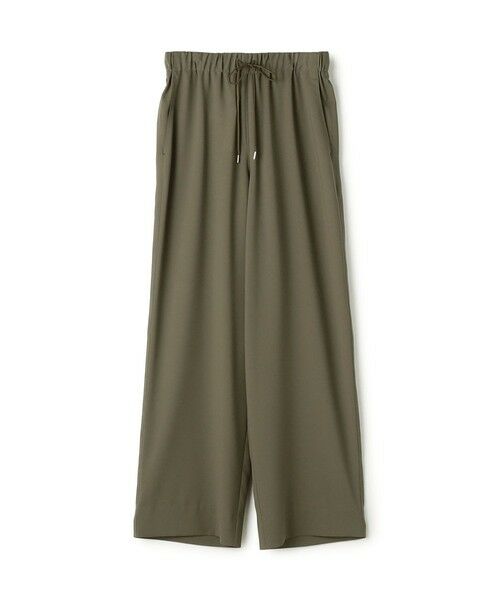 TOMORROWLAND / トゥモローランド その他パンツ | 【WEB先行予約】サブレジョーゼット ギャザーワイドパンツ（57 カーキ）