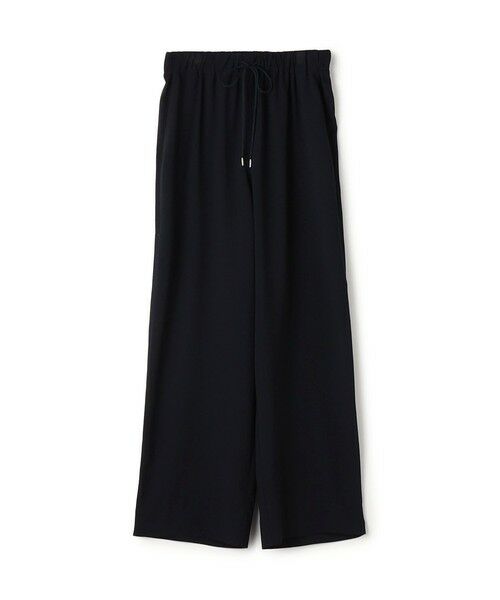 TOMORROWLAND / トゥモローランド その他パンツ | 【WEB先行予約】サブレジョーゼット ギャザーワイドパンツ（69 ネイビー）