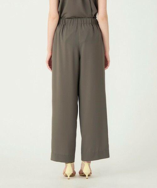 TOMORROWLAND / トゥモローランド その他パンツ | 【WEB先行予約】サブレジョーゼット ギャザーワイドパンツ | 詳細4
