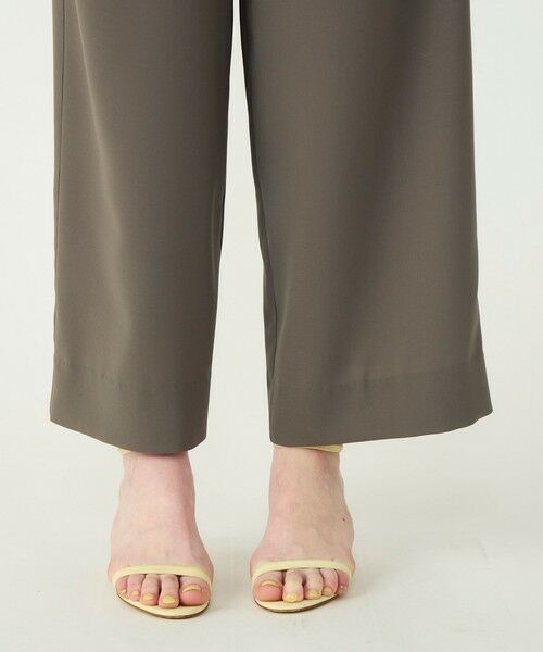 TOMORROWLAND / トゥモローランド その他パンツ | 【WEB先行予約】サブレジョーゼット ギャザーワイドパンツ | 詳細8