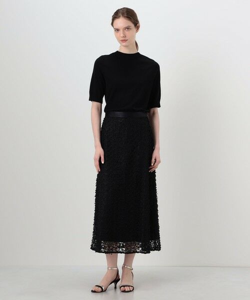 TOMORROWLAND / トゥモローランド ロング・マキシ丈スカート | ダングルチュール トラペーズスカート | 詳細1