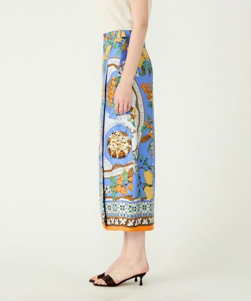 TOMORROWLAND / トゥモローランド ロング・マキシ丈スカート | 【別注】manipuri for Ballsey Antique Recipe ラップスカート | 詳細3