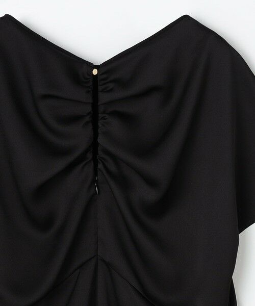 TOMORROWLAND / トゥモローランド ドレス | グレースサテン ギャザーワンピース | 詳細11