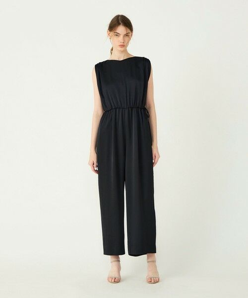 TOMORROWLAND / トゥモローランド サロペット・オールインワン | グレースサテン オールインワン | 詳細1