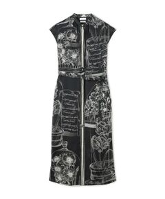 TOMORROWLAND / トゥモローランド ロング・マキシ丈ワンピース | 【別注】manipuri for Ballsey Glass dome Flower ワンピース