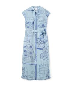 TOMORROWLAND / トゥモローランド ロング・マキシ丈ワンピース | 【別注】manipuri for Ballsey Glass dome Flower ワンピース