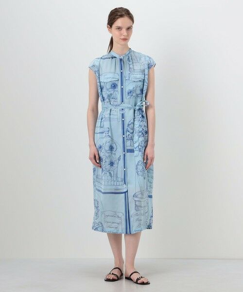 TOMORROWLAND / トゥモローランド ロング・マキシ丈ワンピース | 【別注】manipuri for Ballsey Glass dome Flower ワンピース | 詳細1